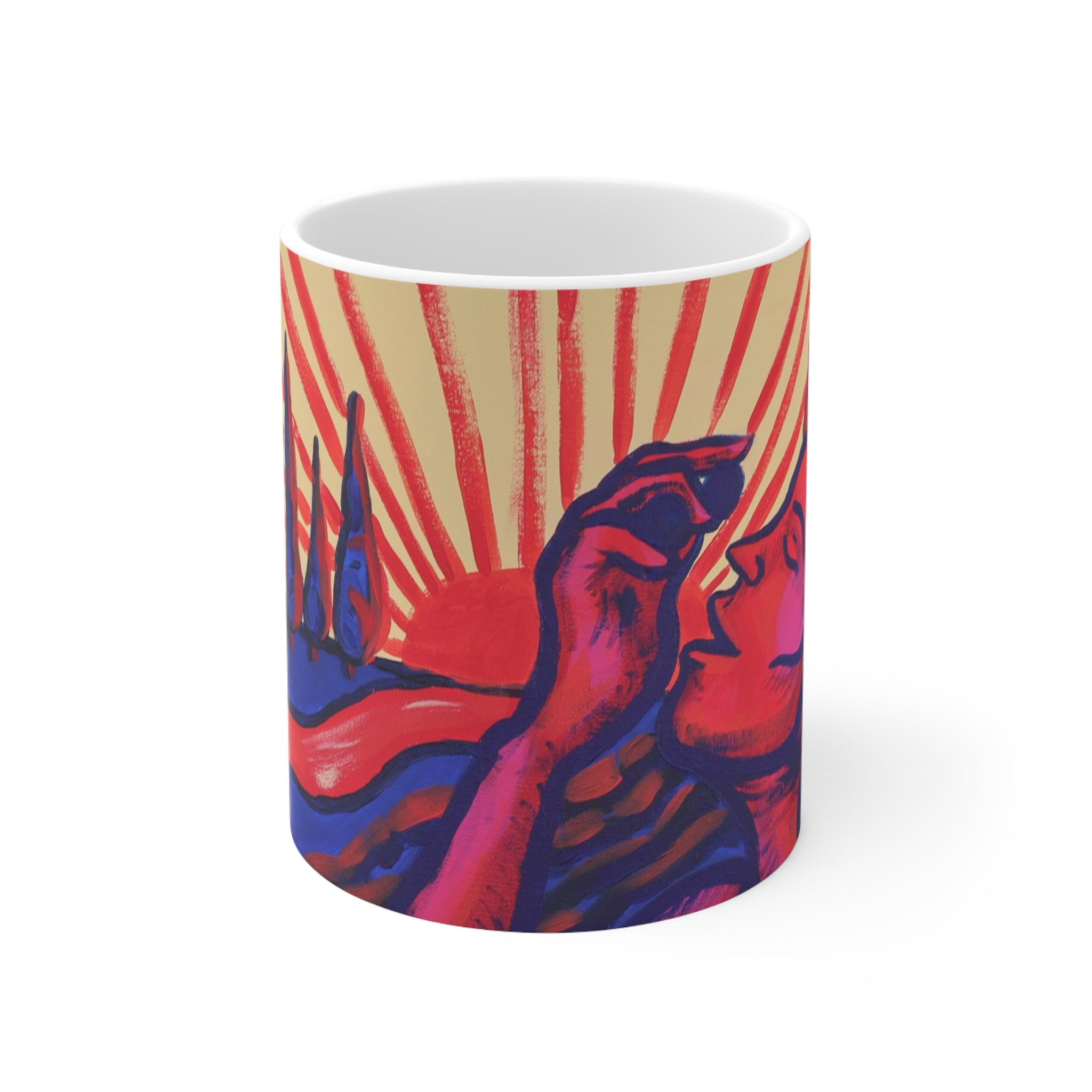 Champ de vignes Mug
