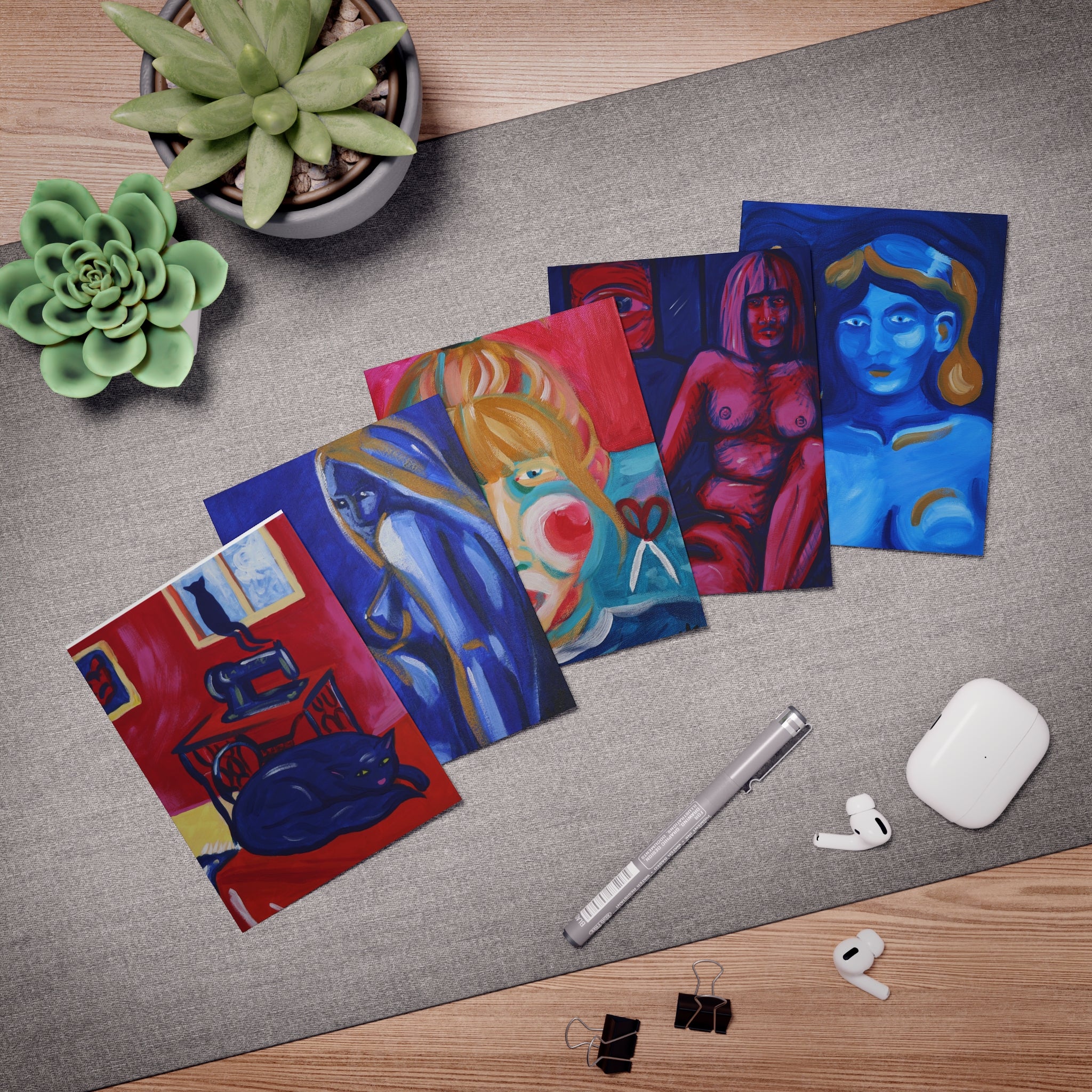 Set de cartes de voeux