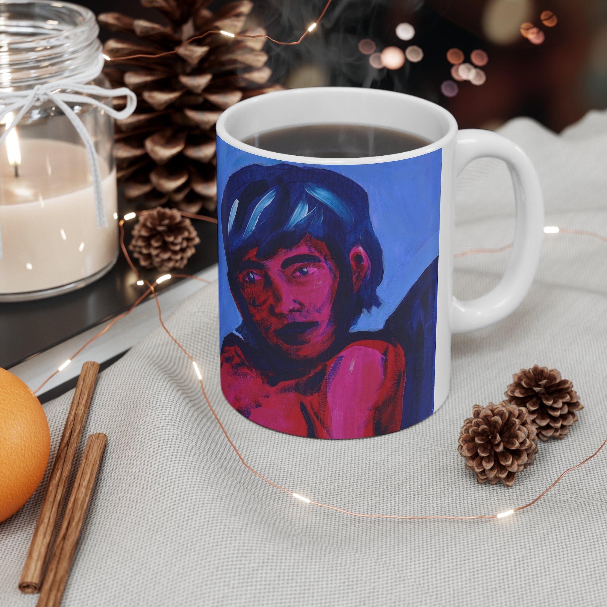 Peau rouge Mug