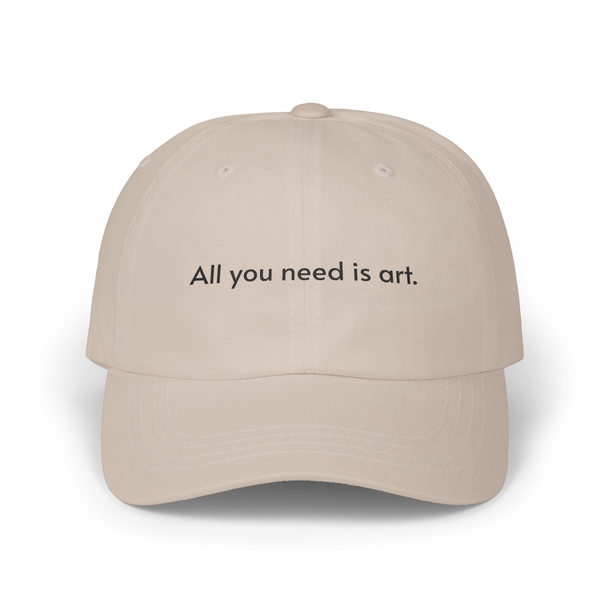 Casquette All you need is art