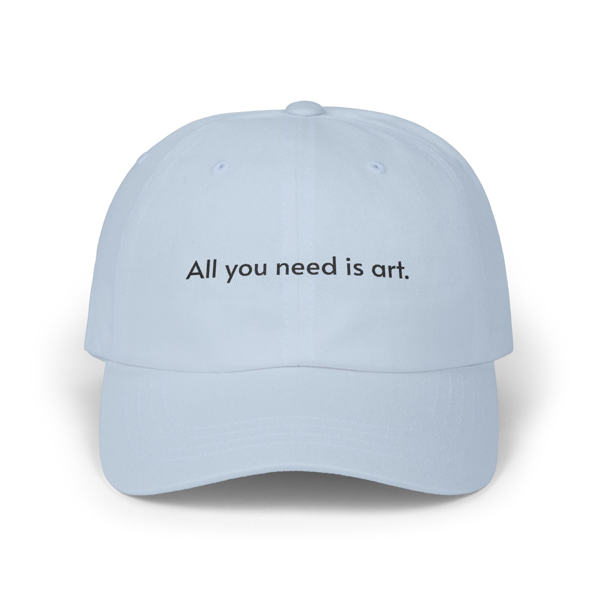 Casquette All you need is art