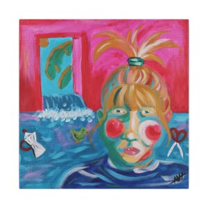 Couper sa frange Canvas Print