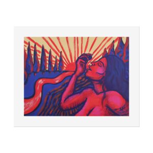 Poster Champ de vignes