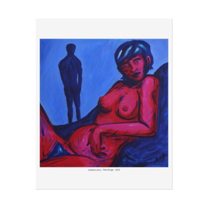 Poster Peau rouge