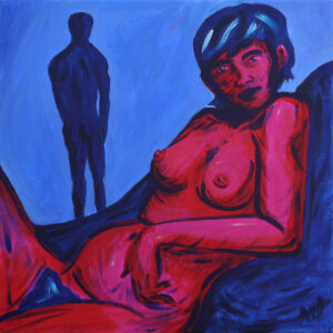 Peinture originale Peau rouge