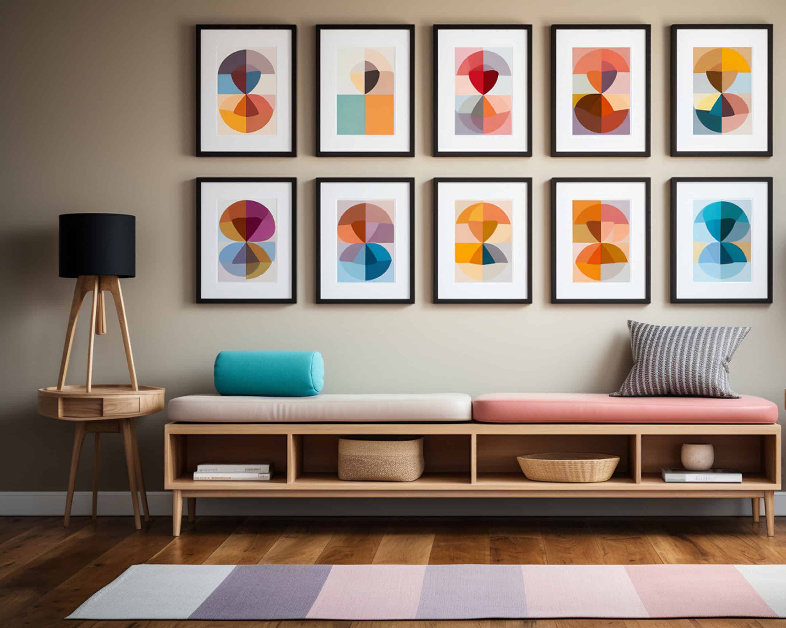 Décoration moderne : idées design et tableau salon tendance pour une maison chic et contemporaine